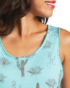 Ariat Women's Cactus Desert Tank -Ladies Western Cowboy Shop ARI202207 2 0058 S22 WMS WEST 10040530 detail01