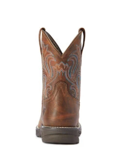 Ariat Women's Anthem Round Toe Shortie Western Boots 11 Ariat Women's Anthem Round Toe Shortie Western Boots -Ladies Western Cowboy Shop ARI202207 2 0189 F22 WMS WEST 10042422 heel