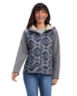 Ariat Women's REAL McCall Full Zip Sweater