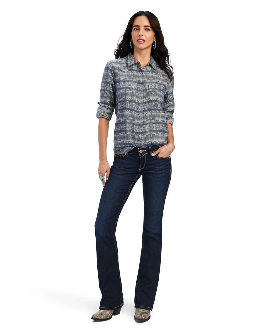 Ariat Women's REAL Billie Jean Shirt 6 Ariat Women's REAL Billie Jean Shirt - Image 4