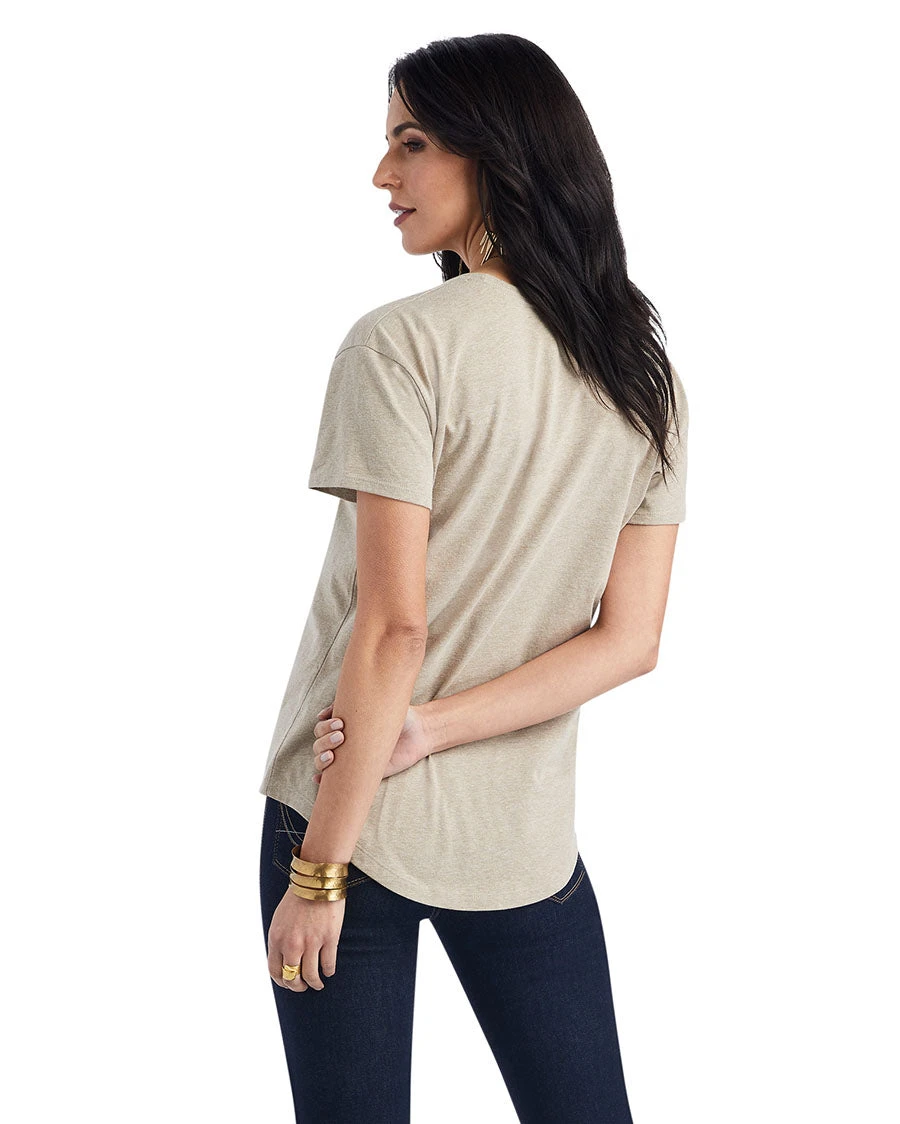 Women's Ariat Blanket Skull Tee 4 Women's Ariat Blanket Skull Tee - Image 2