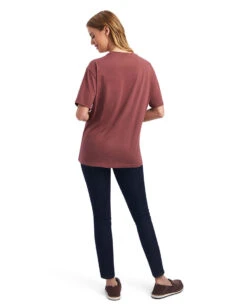 Ariat Women's Wanted Tee -Ladies Western Cowboy Shop ARI202210 Tops A 0098 F22 WMS WEST 10041307 detail01