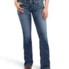 Ariat Women's R.E.A.L. Mid Rise Raquel Boot Cut Jeans 2 Ariat Women's R.E.A.L. Mid Rise Raquel Boot Cut Jeans -Ladies Western Cowboy Shop ARI202210B 0051 F22 WMS WEST 10041061 front