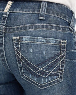 Ariat Women's R.E.A.L. Mid Rise Raquel Boot Cut Jeans 12 Ariat Women's R.E.A.L. Mid Rise Raquel Boot Cut Jeans -Ladies Western Cowboy Shop ARI202210B 0053 F22 WMS WEST 10041061 detail02