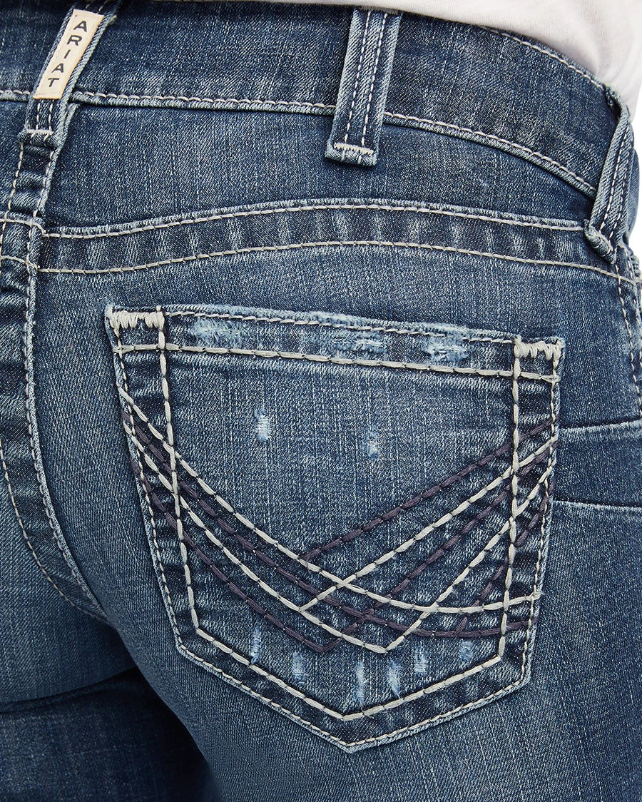 Ariat Women's R.E.A.L. Mid Rise Raquel Boot Cut Jeans 7 Ariat Women's R.E.A.L. Mid Rise Raquel Boot Cut Jeans - Image 5