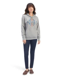 Ariat Women's REAL Beartooth Hoodie 9 Ariat Women's REAL Beartooth Hoodie -Ladies Western Cowboy Shop ARI202211 0027 F22 WMS WEST 10041632 full