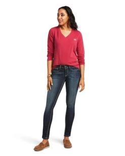 Ariat Women's REAL Serape Thunderbird Tee -Ladies Western Cowboy Shop Ari202201 0040 S22 WMS WEST 10039781 full