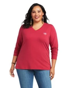 Ariat Women's REAL Serape Thunderbird Tee -Ladies Western Cowboy Shop Ari202201 0042 S22 WMS WEST 10039781 front plus