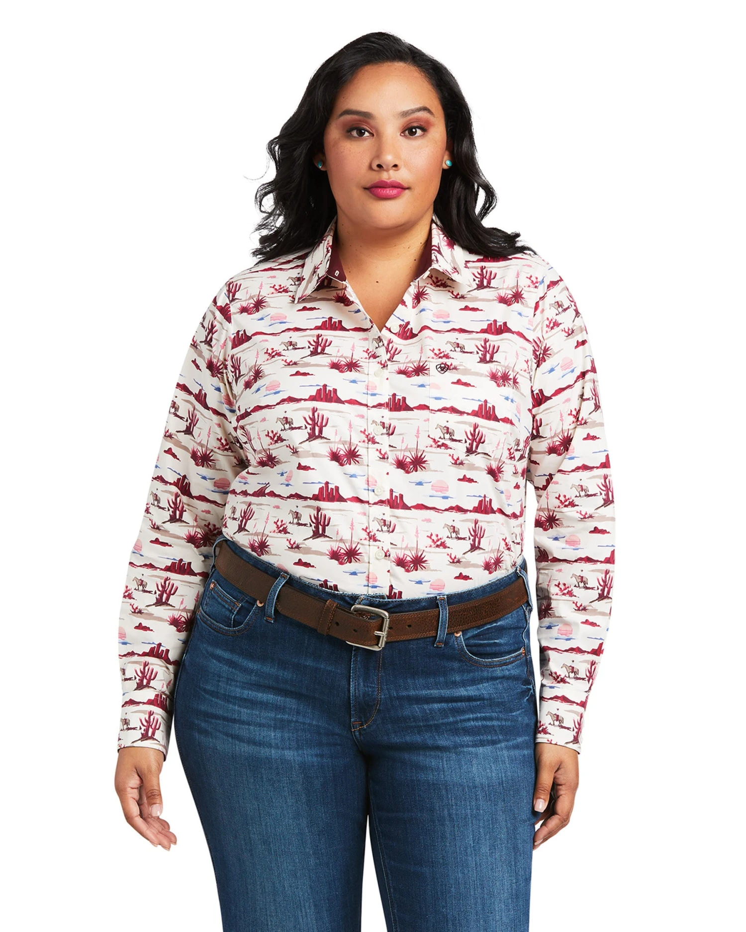 Ariat Women's Kirby Stretch Shirt 7 Ariat Women's Kirby Stretch Shirt - Image 5