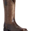 Ariat Women's Round Up Wide Square Toe Western Boots -Ladies Western Cowboy Shop Ariat 0024 10038420 1