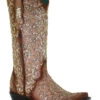 Corral Women's Glitter Overlay Embroidery Western Boots -Ladies Western Cowboy Shop C3763 0004 Layer1