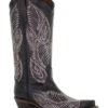 Corral Women's Circle G Feather Embroidery Western Boots -Ladies Western Cowboy Shop COR 0004 L5790