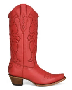 Corral Women's Solid Embroidery Western Boots -Ladies Western Cowboy Shop COR 0015 Z5073 boot 01