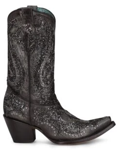 Corral Women's Black Overlay Western Boots -Ladies Western Cowboy Shop COR 0027 C3826 boot 01