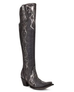 Corral Women's Overlay Tall Top Western Boots