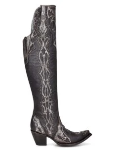 Corral Women's Overlay Tall Top Western Boots 9 Corral Women's Overlay Tall Top Western Boots -Ladies Western Cowboy Shop COR 0039 C3730 bota 01