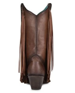 Corral Women's Chocolate Fringe & Studs Western Boots -Ladies Western Cowboy Shop COR202201 3 0012 C3765 boot 13