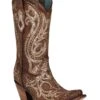 Corral Women's Overlay Studs & Crystals Western Boots -Ladies Western Cowboy Shop COR202203 0002 C3825 boot 03