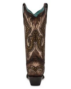 Corral Women's Overlay Embroidery & Studs Western Boots -Ladies Western Cowboy Shop COR202203 0004 C3794 boot 13