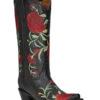 Corral Women's Flowered Embroidery Western Boots 1 Corral Women's Flowered Embroidery Western Boots -Ladies Western Cowboy Shop COR202205 0014 L5846 boot 03