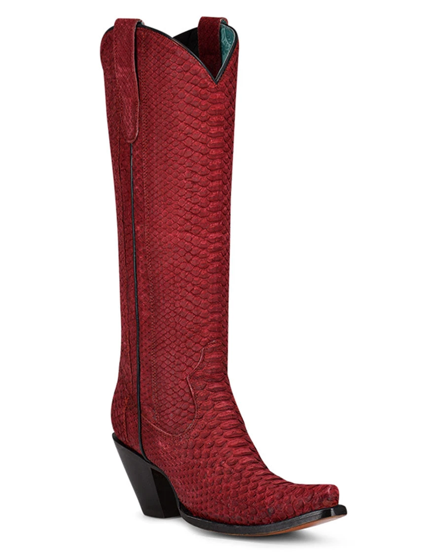 Corral Women's Python Tall Western Boots 3 Corral Women's Python Tall Western Boots