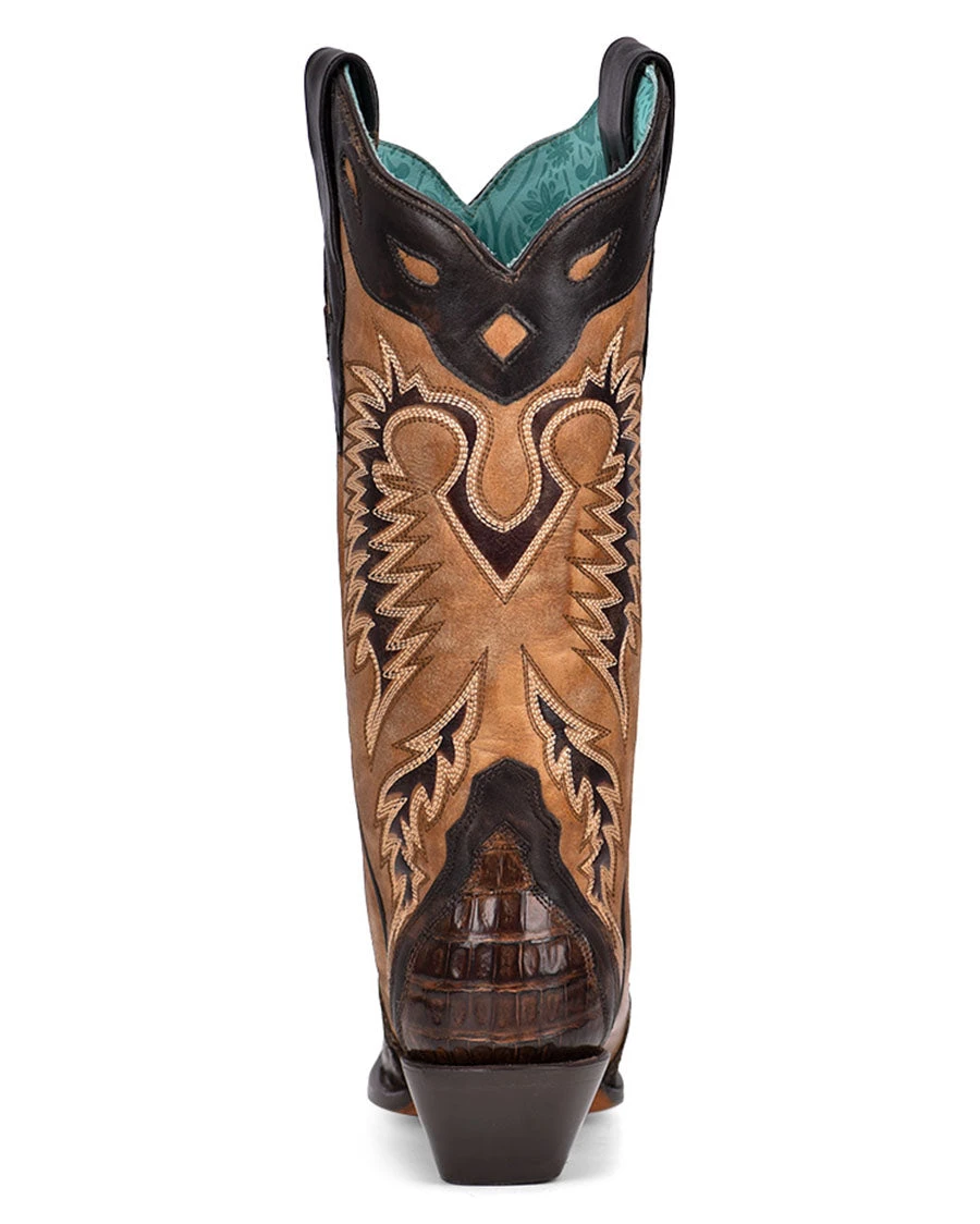 Corral Women's Exotic Embroidery Western Boots 6 Corral Women's Exotic Embroidery Western Boots - Image 4