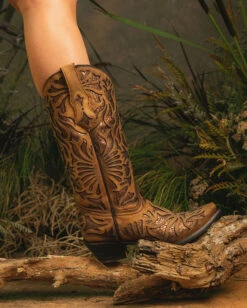 Corral Women's Shedron Inlay Western Boots 14 Corral Women's Shedron Inlay Western Boots -Ladies Western Cowboy Shop CORAL LIFE 0005 Layer5