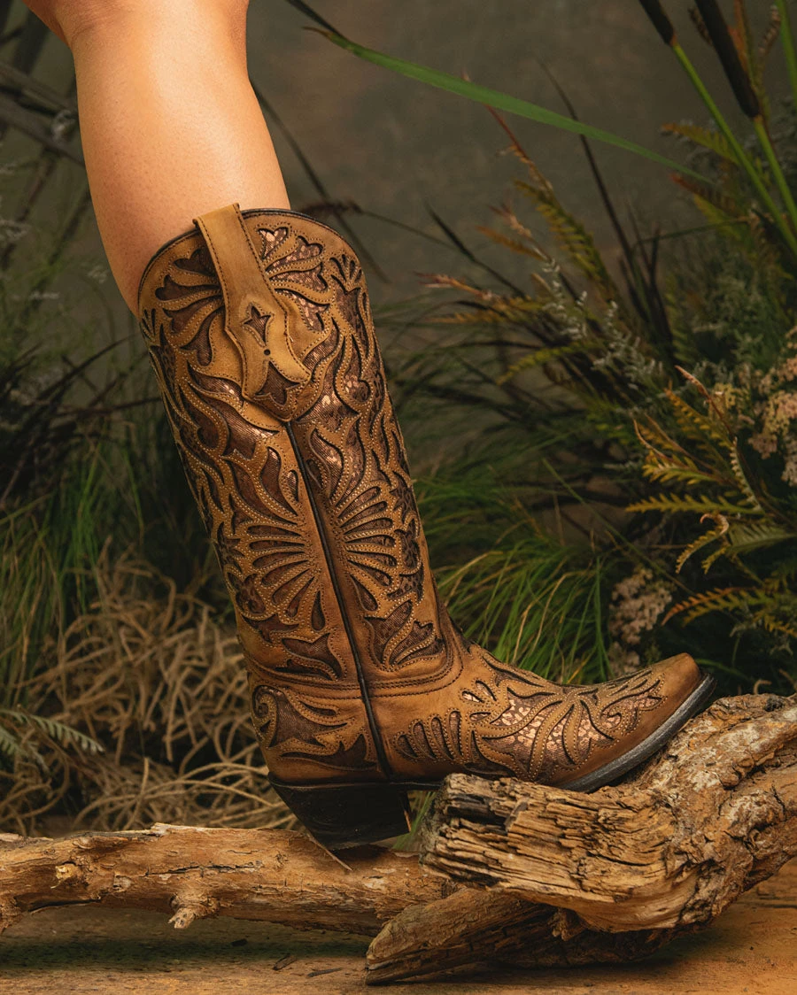 Corral Women's Shedron Inlay Western Boots 8 Corral Women's Shedron Inlay Western Boots - Image 6