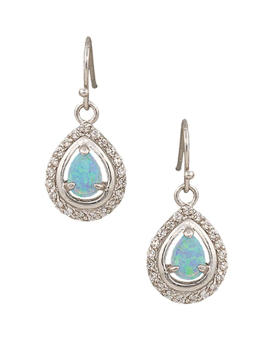 Montana Silversmiths Women's Opal Drop Earrings 3 Montana Silversmiths Women's Opal Drop Earrings