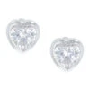 Montana Silversmiths Women's Tiny Heart Crystal Post Earrings -Ladies Western Cowboy Shop ER4476 0000 ER4476