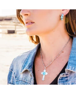 Montana Silversmiths Women's Wedge Hoops Earrings -Ladies Western Cowboy Shop ER4833 0001 ER4833 mod