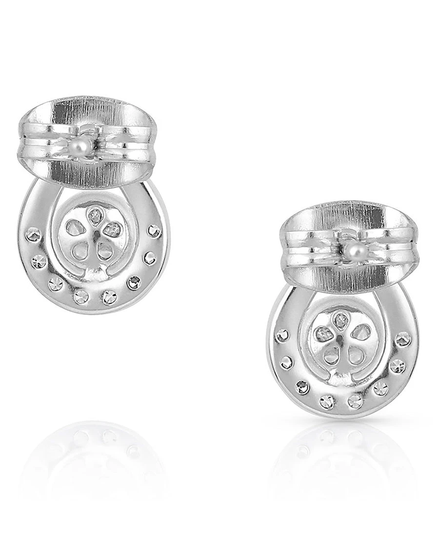 Montana Silversmiths Women's Cradled Stud Earrings 5 Montana Silversmiths Women's Cradled Stud Earrings - Image 3