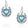 Montana Silversmiths Women's The Love Inside Earrings 2 Montana Silversmiths Women's The Love Inside Earrings -Ladies Western Cowboy Shop ER4923 0000 ER4923