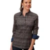 ROPER Women's Long Sleeve Print Shirt -Ladies Western Cowboy Shop Kar202202 0100 0305000670775a