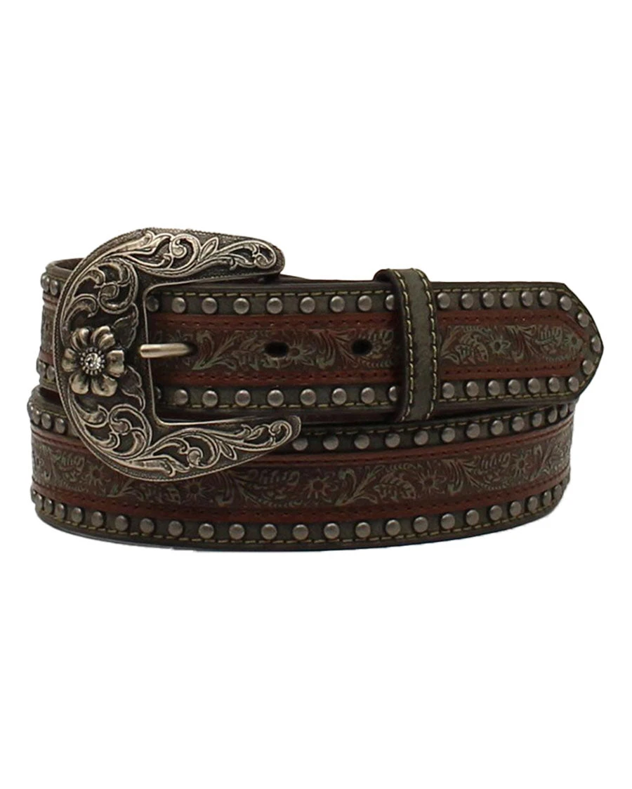 Nocona Women's Overlay Studs Belt 3 Nocona Women's Overlay Studs Belt
