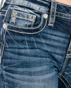 Women's Floral Memories Bootcut Jeans -Ladies Western Cowboy Shop MMJ 2 0042 M3834B M751 D