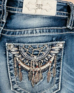 Women's Catching Dreams Bootcut Jeans -Ladies Western Cowboy Shop MMJ 2 0046 M3833B M748 E