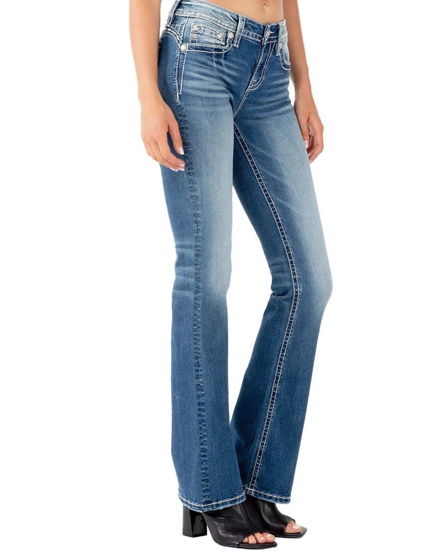 Women's Oh My Steer Mid-Rise Bootcut Jeans 6 Women's Oh My Steer Mid-Rise Bootcut Jeans - Image 4