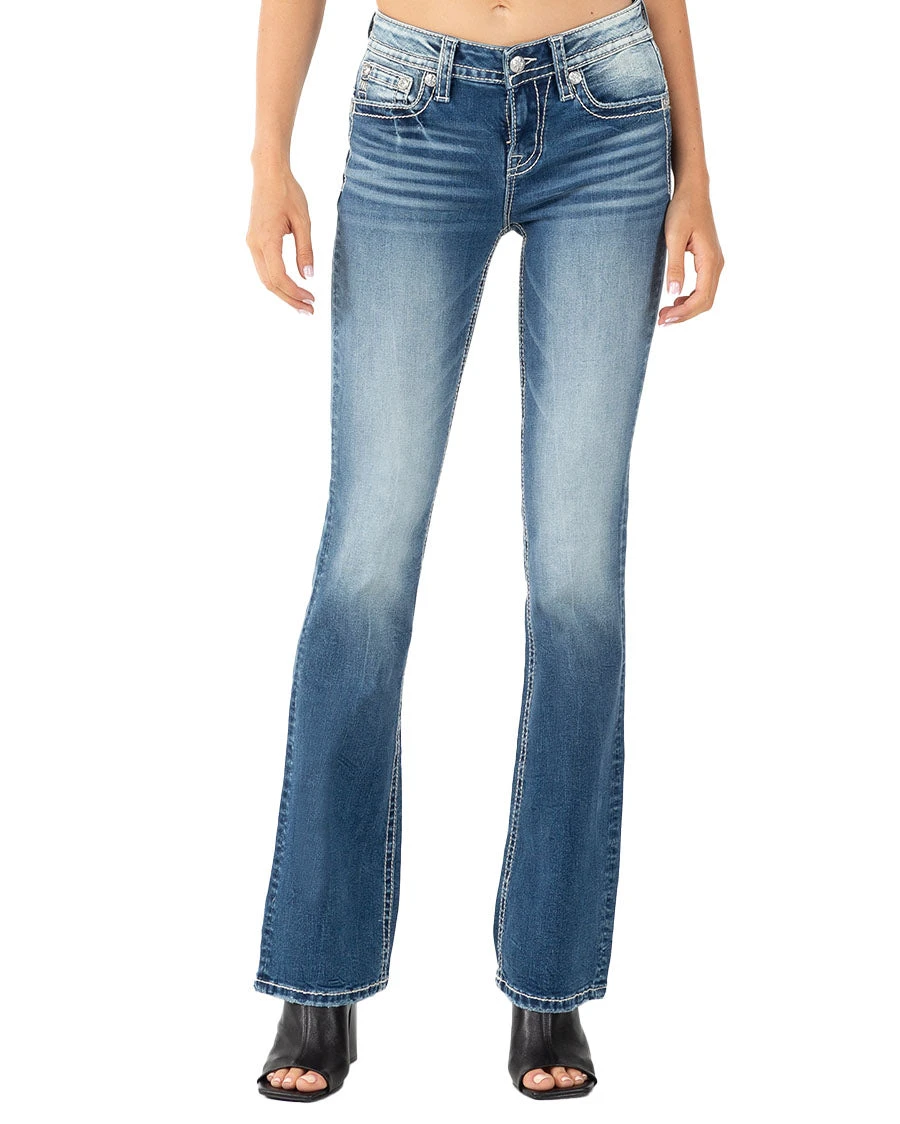 Women's Oh My Steer Mid-Rise Bootcut Jeans 4 Women's Oh My Steer Mid-Rise Bootcut Jeans - Image 2