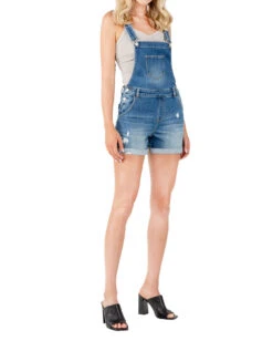 Women's Out N About Overall Shorts -Ladies Western Cowboy Shop MMJ202205 0001 O2287H4 B