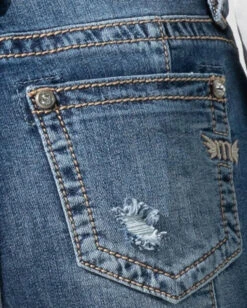 Women's High Rise Patchwork Flare Jeans -Ladies Western Cowboy Shop MMJ202211 0012 H3636F57