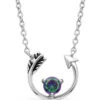 Montana Silversmiths Women's Northern Lights Lucky Arrow Necklace -Ladies Western Cowboy Shop NC4145 0000 Layer2