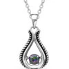 Montana Silversmiths Women's Northern Lights Dancing Bud Necklace -Ladies Western Cowboy Shop NC4146 0000 Layer1