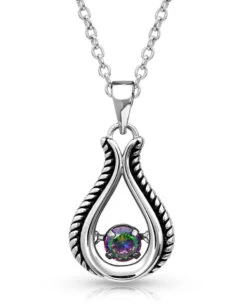 Montana Silversmiths Women's Northern Lights Dancing Bud Necklace