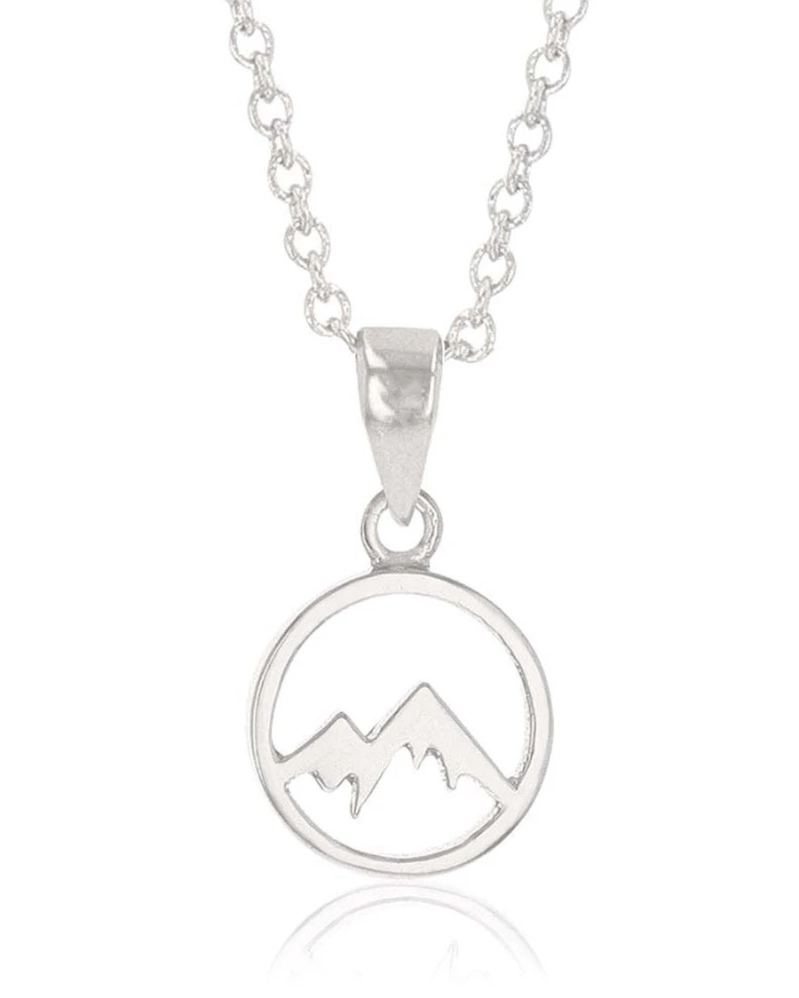Montana Silversmiths Women's Mountain Majesty Charm Necklace 3 Montana Silversmiths Women's Mountain Majesty Charm Necklace