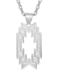 Montana Silversmiths Women's Storm Geometric Necklace