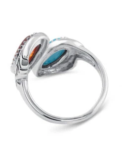 Montana Silversmiths Women's Earth And Sky Adjustable Ring -Ladies Western Cowboy Shop RG4738 0002 RG4738 alt