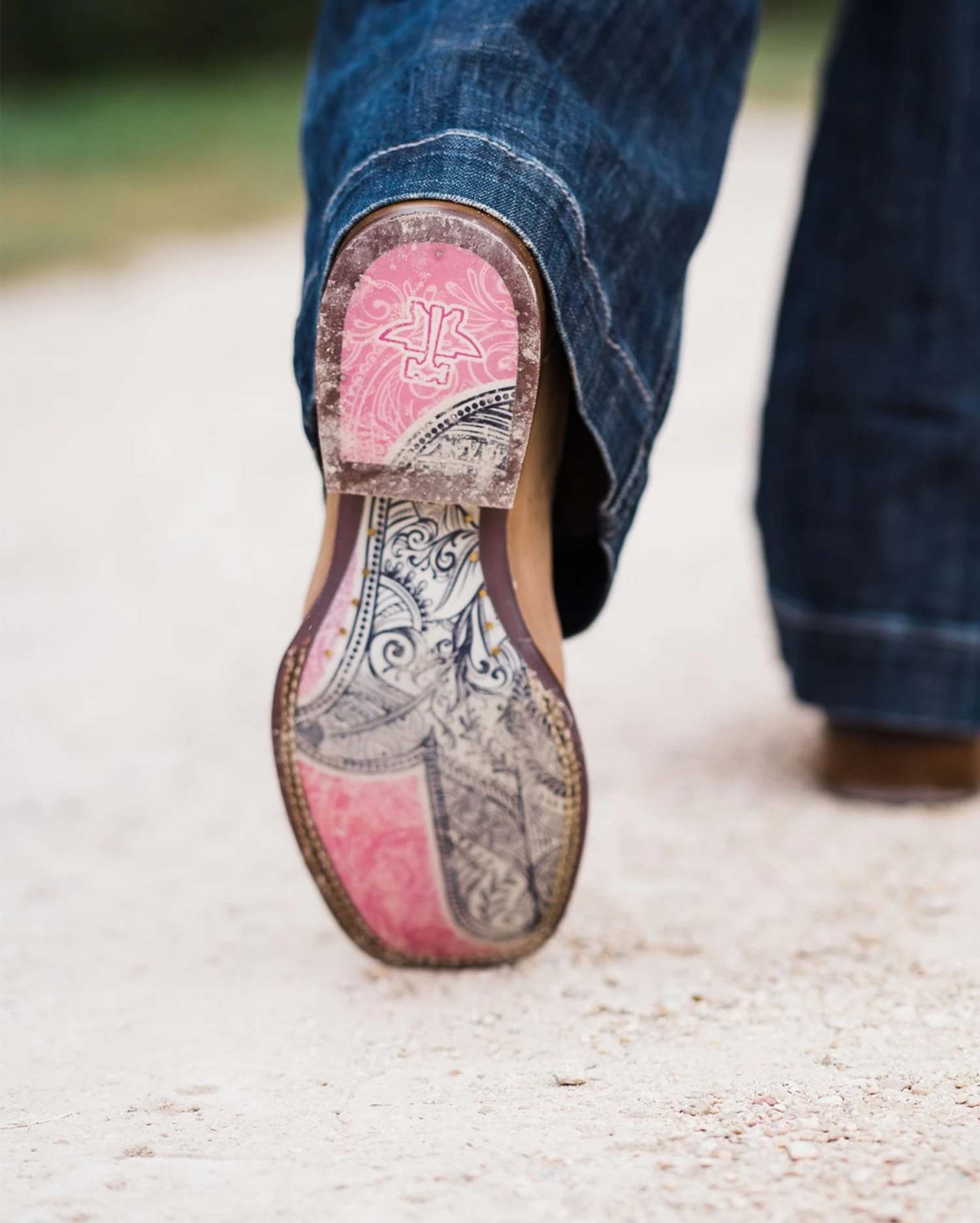 Women's Inner Peace Mandala Sole Western Boots 8 Women's Inner Peace Mandala Sole Western Boots - Image 6