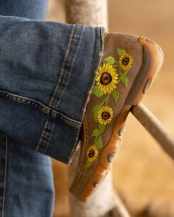 Twisted X Women's Sunflower Chukka Driving Moccasins 19 Twisted X Women's Sunflower Chukka Driving Moccasins -Ladies Western Cowboy Shop TWX 0011 WDM0128 3