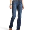 Ariat Women's R.E.A.L. Perfect Rise Analise Stackable Straight Leg Jeans -Ladies Western Cowboy Shop Template 0088 S22 WMS WEST 10039603 front